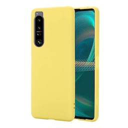 Liquid silikone cover Sony Xperia 1 IV - Gul