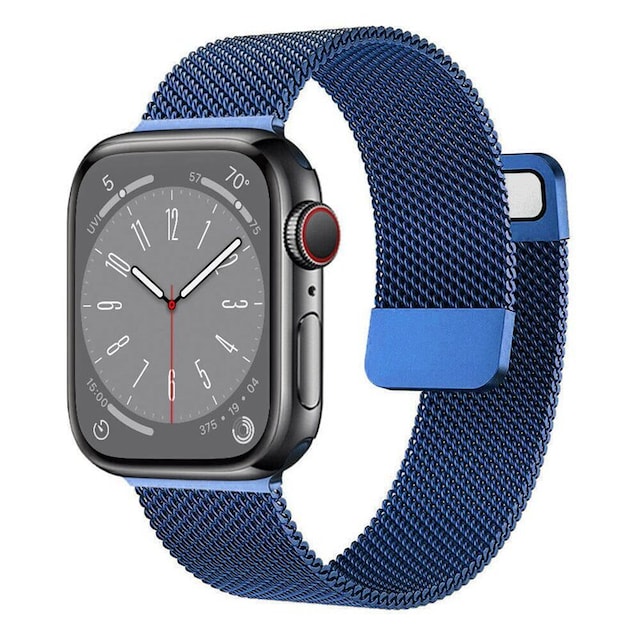 Milanese armbånd Apple Watch 8 (41mm) - Blå