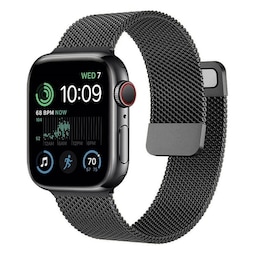Milanese armbånd Apple Watch SE 2022 (40mm) - Sort