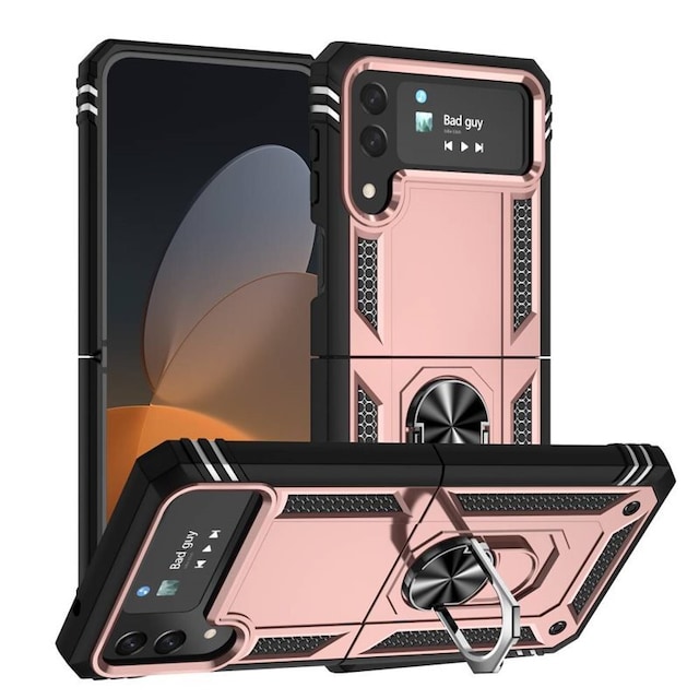 Sergeant Ring Cover Samsung Galaxy Z Flip 4 - Rosé