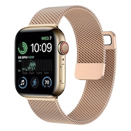 Milanese armbånd Apple Watch SE 2022 (44mm) - Rose