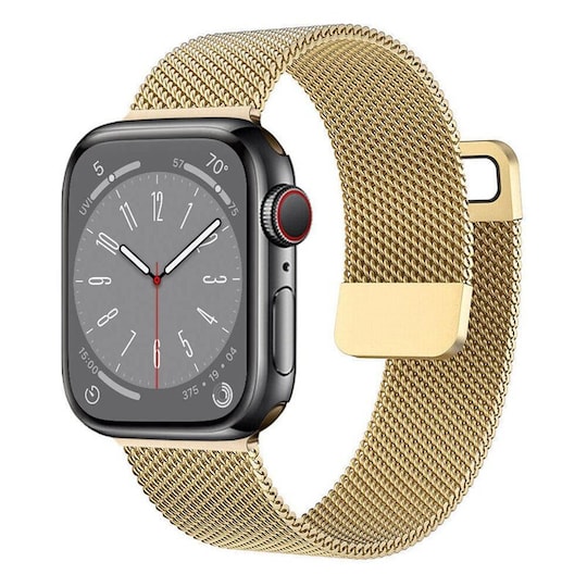 Milanese armbånd Apple Watch 8 (41mm) - Guld | Elgiganten