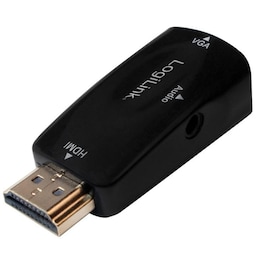 LogiLink HDMI-hane -> VGA-hona + ljud