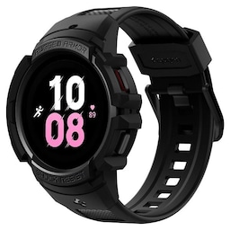 Spigen Samsung Galaxy Watch 4/5 40mm Cover Armbånd Rugged Armor Pro Sort