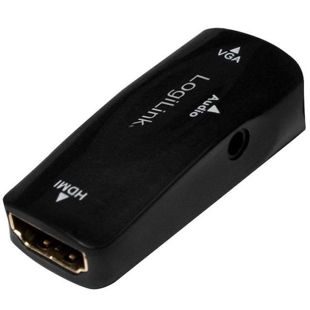 LogiLink HDMI-hona -> VGA-hona + ljud