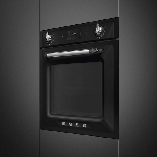 Smeg integreret ovn SOP6900TN (sort)