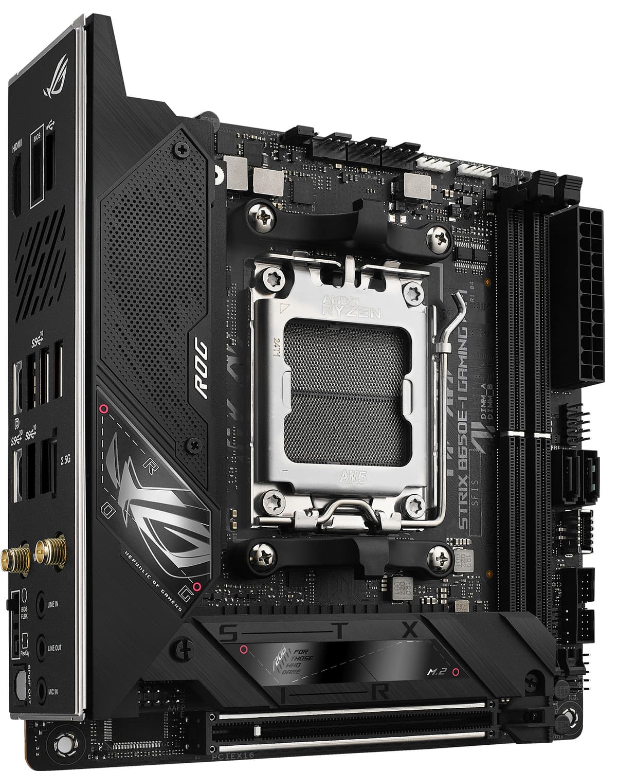 ASUS ROG STRIX B650E-I GAMING m-ITX bundkort