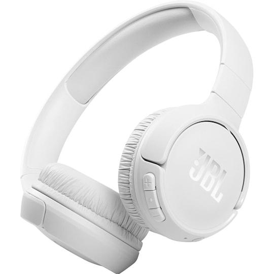 JBL Tune 510BT trådløse on-ear høretelefoner (hvid) | Elgiganten