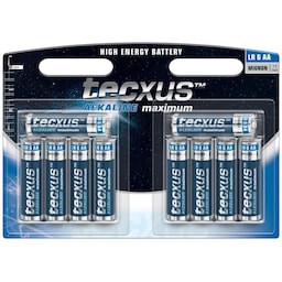Tecxus LR6/AA (Mignon) batteri, 10 stk. blister