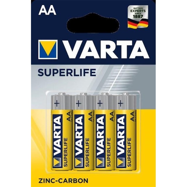Varta R6/AA (Mignon) (2006) batteri, 4 stk. blister