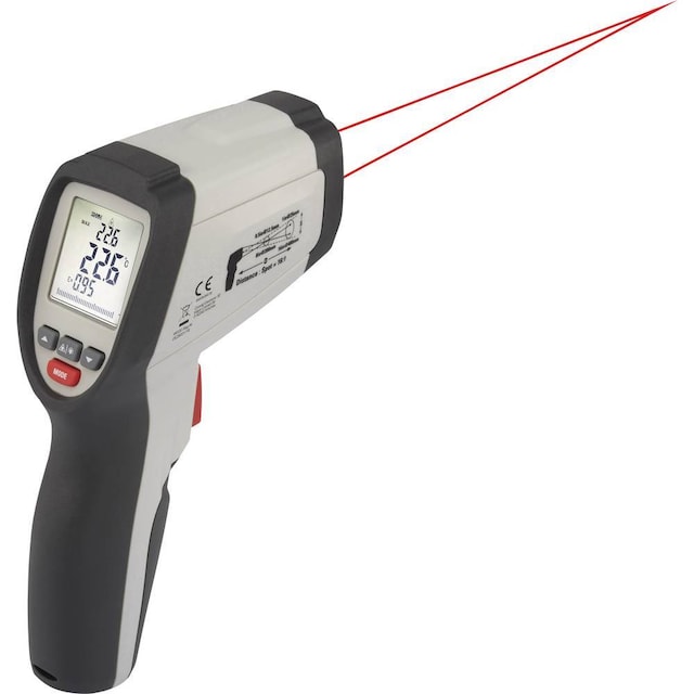 VOLTCRAFT IR 650-16D Infrarødt termometer Optik