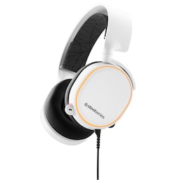 SteelSeries Arctis 5 2019 edition gaming headset - hvid