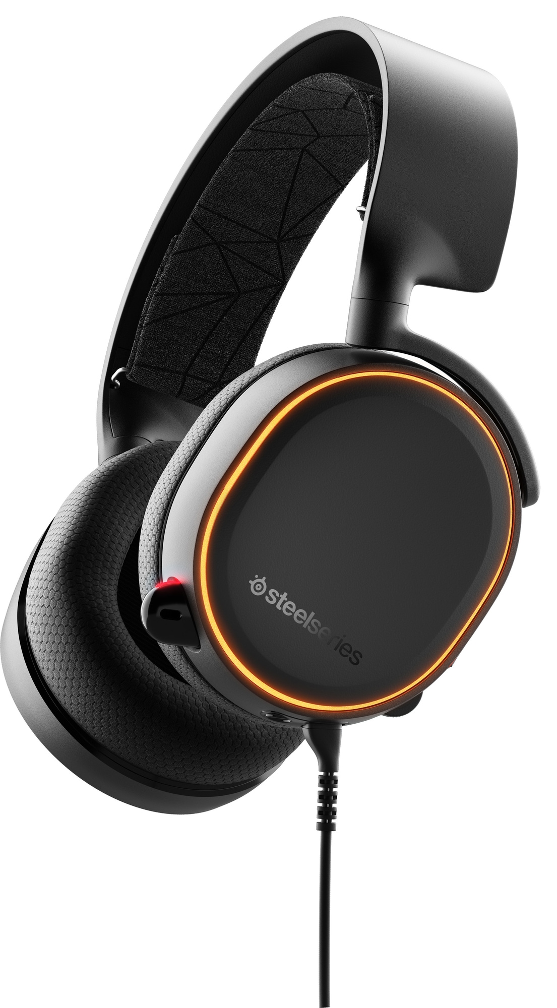 SteelSeries Arctis 5 2019 edition gaming headset - sort | Elgiganten