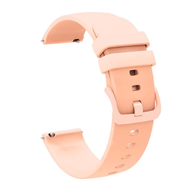 SKALO Silikonearmbånd til Xiaomi Watch S1 / S1 Active - Pink