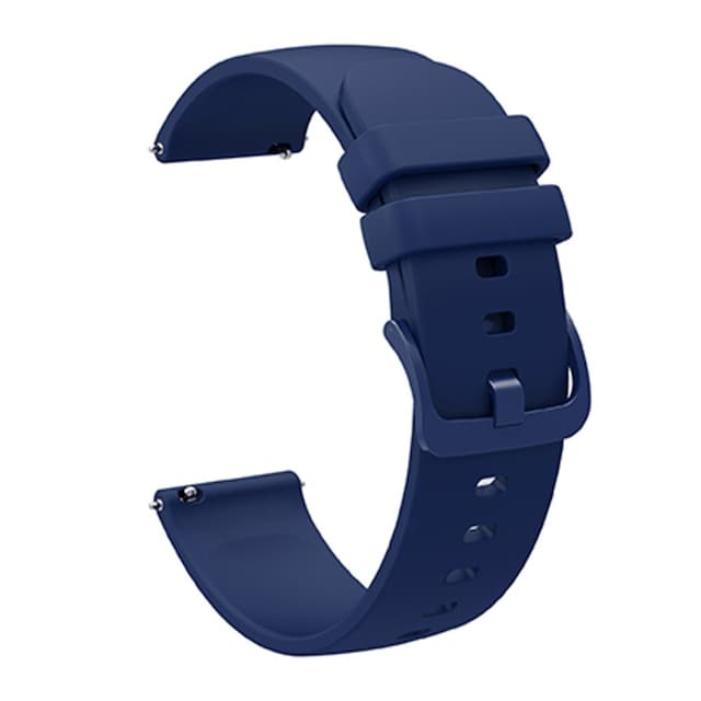 SKALO Silikonearmbånd til Samsung Watch 3 45mm - Mørkeblå