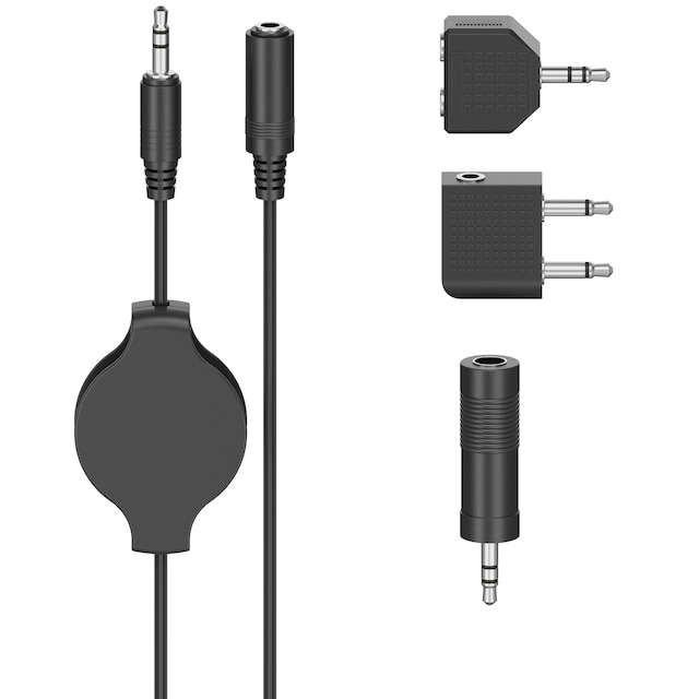 Hama adaptersæt til høretelefoner (1,2 m)
