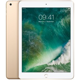 iPad 128 GB Wi-Fi - guld