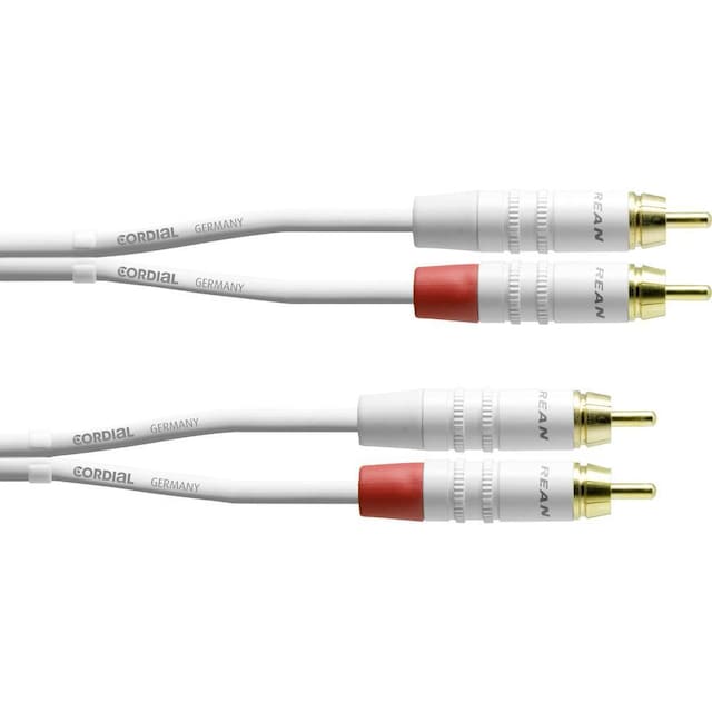 Cordial Audio Adapterkabel [2x Cinch-stik - 2x