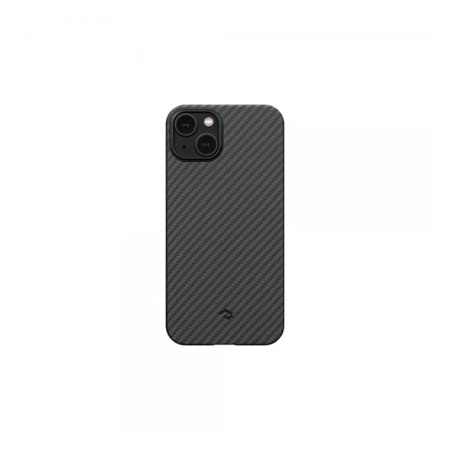 Pitaka iPhone 14 Plus Cover MagEZ Case 3 Black/Grey Twill