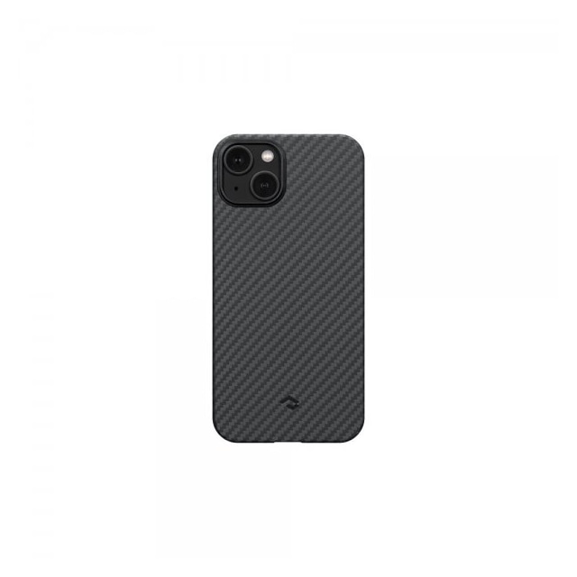 Pitaka iPhone 14 Cover MagEZ Case 3 Black/Grey Twill