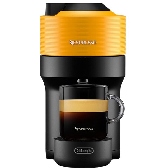 Nespresso Vertuo Pop kaffemaskine fra DeLonghi ENV90.Y (Mango Yellow) |  Elgiganten