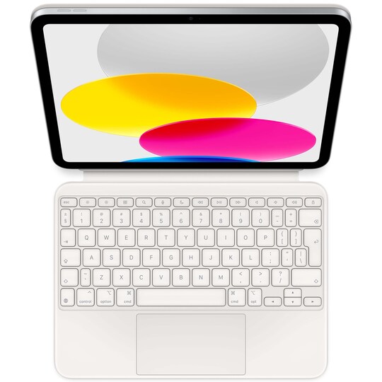 Apple Magic Keyboard til iPad 10,9" (hvid) (DNK) | Elgiganten