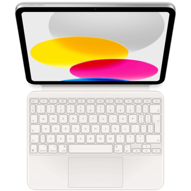 Magic Keyboard Folio til iPad 10. gen (hvid) (DNK)