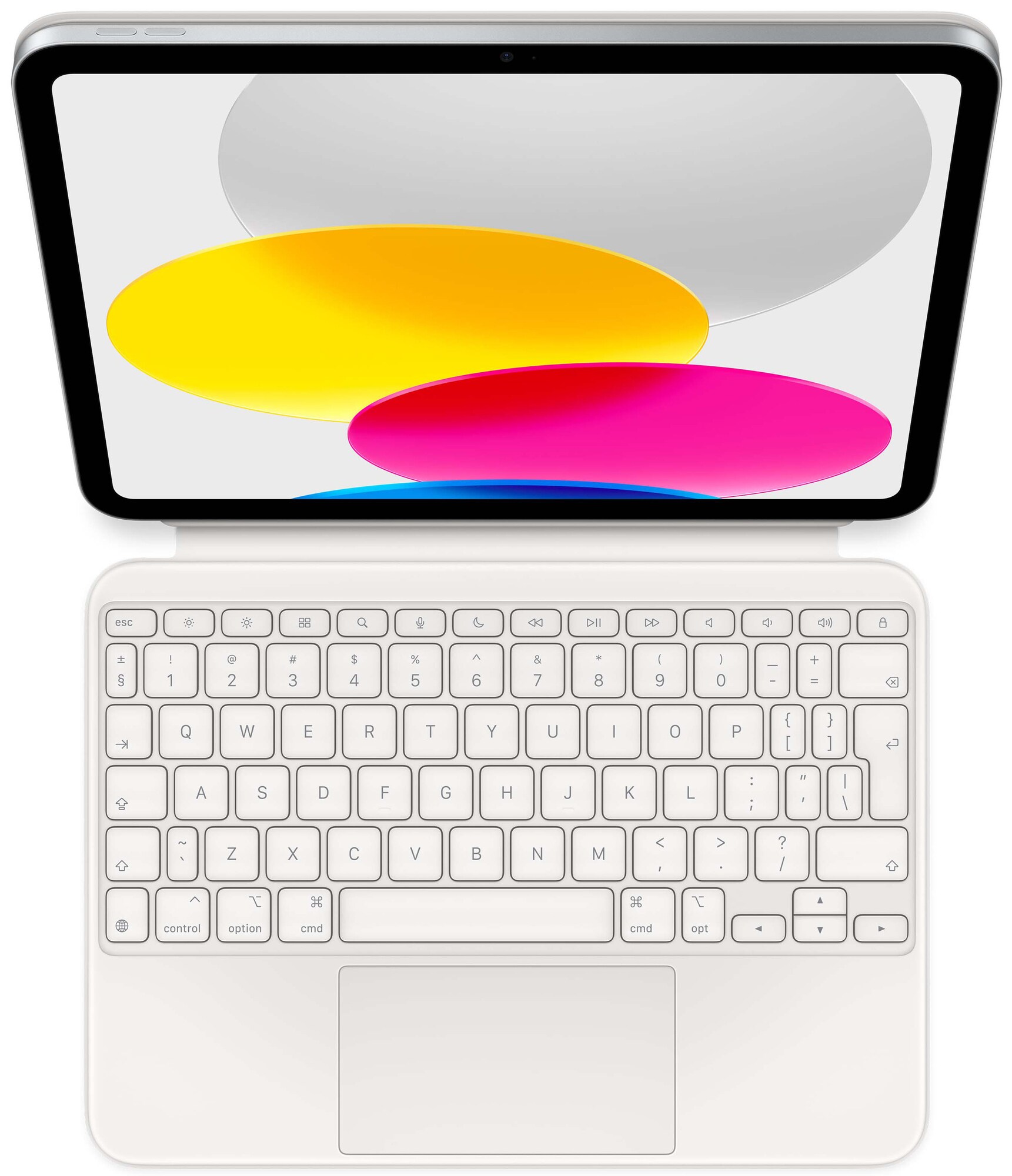Apple Magic Keyboard Folio til iPad 10,9" (hvid) (USA) | Elgiganten