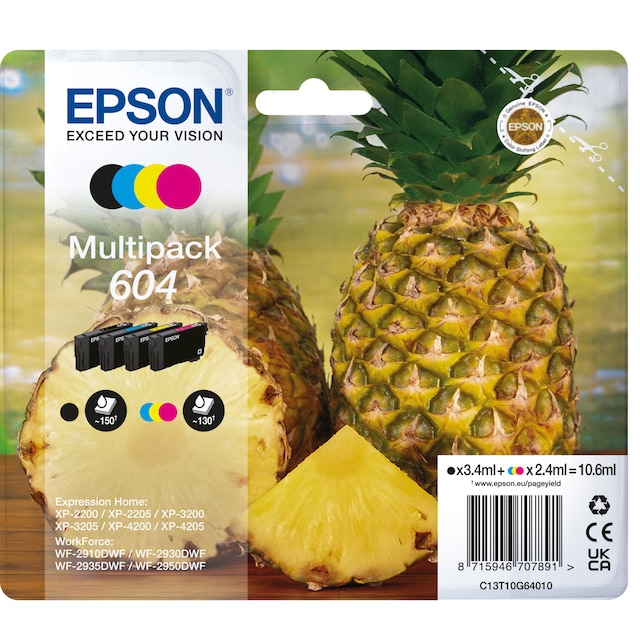 Epson Multipack 604 blækpatron (multipakke)