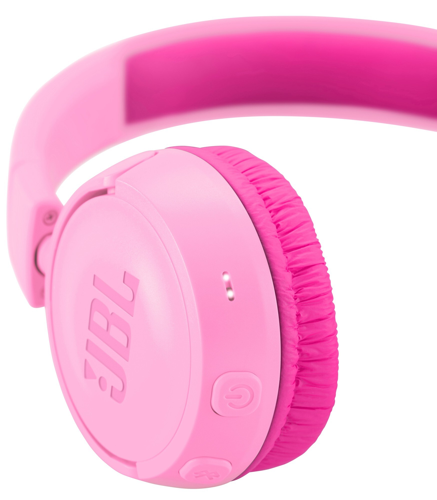 JBL Jr. 300BT on-ear trådløse hovedtlf. (punky pink) - Hovedtelefoner -  Elgiganten