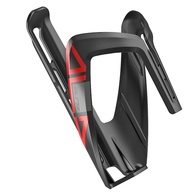 Elite Elite Bottle Cage Ala Sort læder