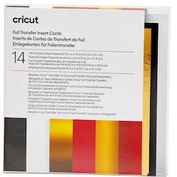 Cricut Foil indsætningskort 14-pak (Royal Flush)