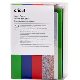 Cricut indsætningskort 42 stk. (Rainbow)