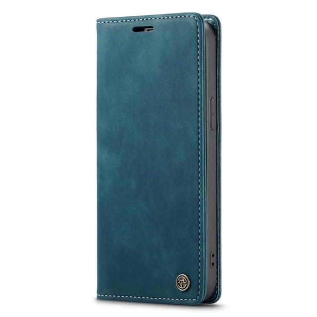 CASEME Retro tegnebog taske til iPhone 14 Pro Max - Blå