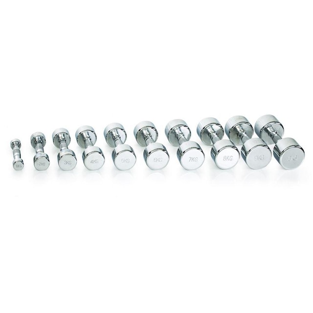 Gymstick Pro Chrome Dumbbell - Single 1 kg