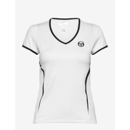 Sergio Tacchini Eva T-Shirt, Padel og tennis T-shirt dame L