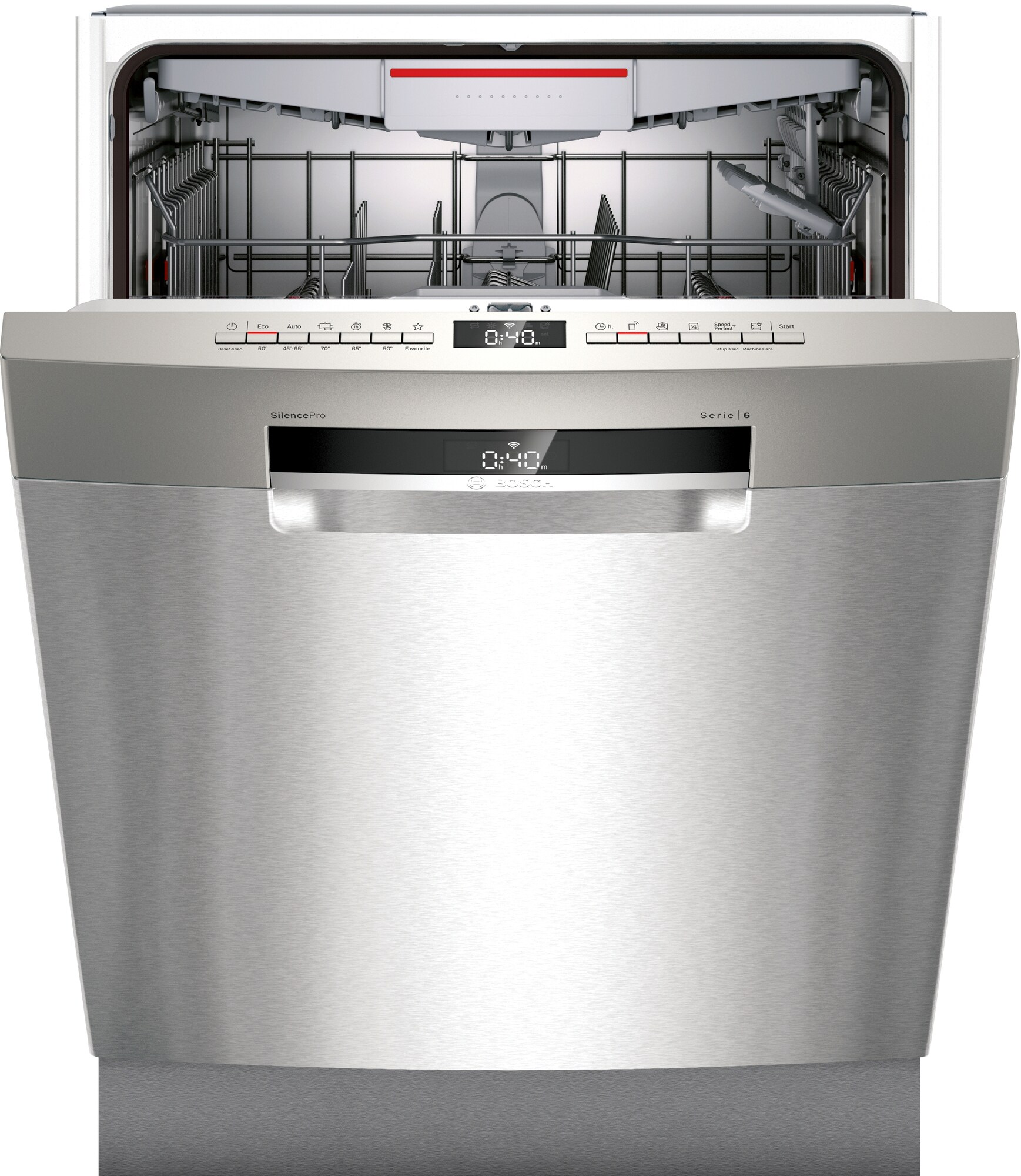 Bosch Opvaskemaskine SMU6ECI70S (stål) | Elgiganten