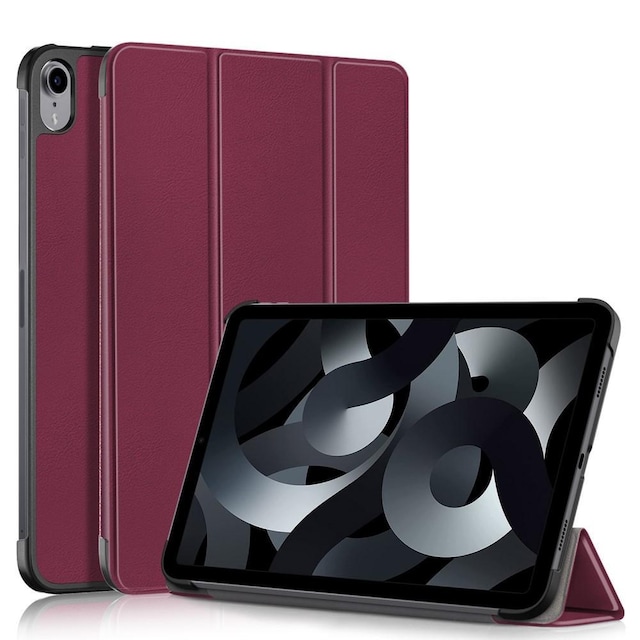 Trifoldet stativetui til iPad 10.9 (2022) Tabletcover - Wien Red