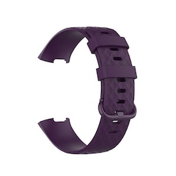 Armband Fitbit Charge4 / Charge3 L Mörklila