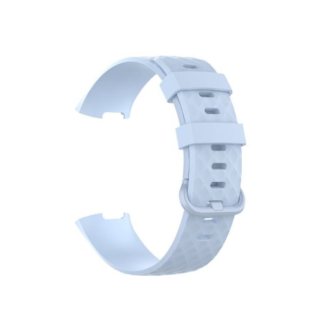 Armband Fitbit Charge4 / Charge3 L Ljusblå