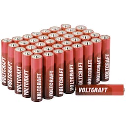 VOLTCRAFT AAA-batteri Industrial LR03 SE Alkali-mangan