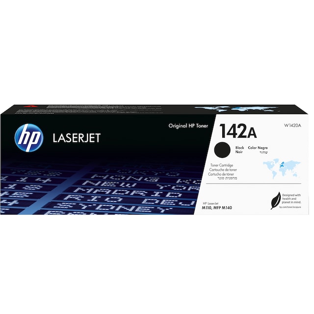 HP 142A Original LaserJet tonerpatron (sort)