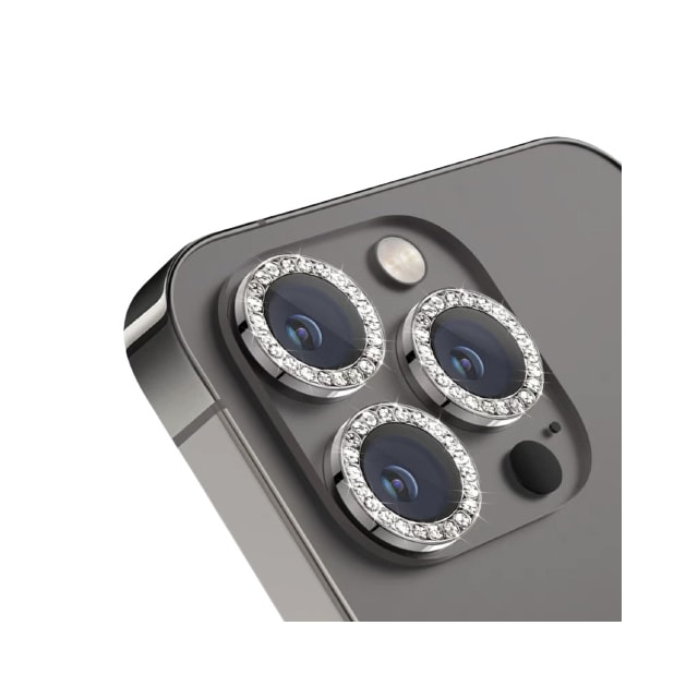 Kamerabeskyttelse 3-pak Grå iPhone 14 Pro/14 Pro Max