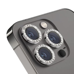 Kamerabeskyttelse 3-pak Grå iPhone 14 Pro/14 Pro Max