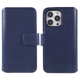 Nordic Covers iPhone 13 Pro Etui Essential Leather Heron Blue