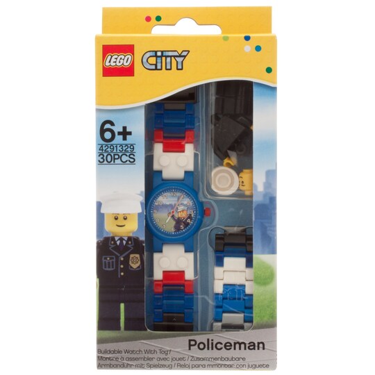 LEGO City Policeman børneur | Elgiganten