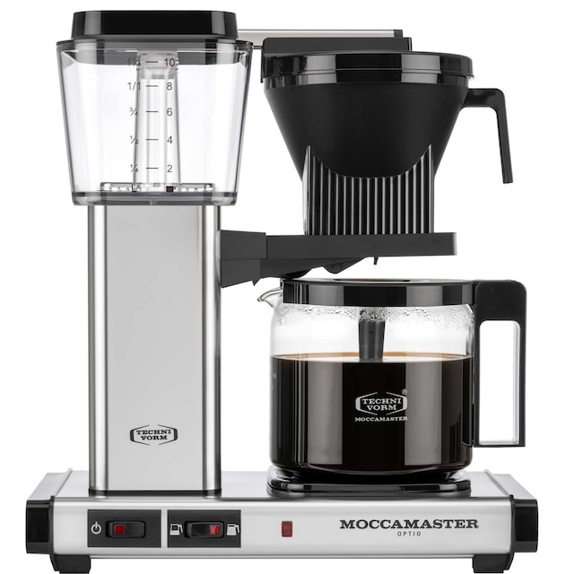 Moccamaster Optio kaffemaskine 53917 (poleret sølv)