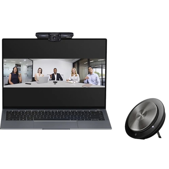 Jabra Panacast Meet Anywhere+ mobilt videokonferencesæt (sort)