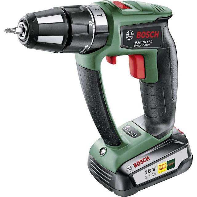 Bosch Home and Garden PSB 18 LI-2 Ergonomic Batteri