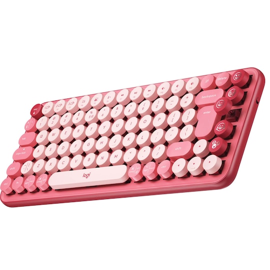 Logitech Pop Keys Wireless tastatur (Heartbreak Rose) | Elgiganten